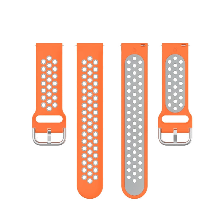 22mm Perforated Breathable Sports Silicone Watch Band, For Honor Watch Dream