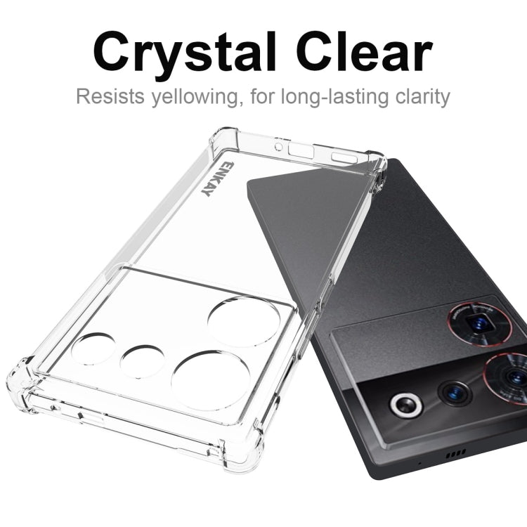 For ZTE Nubia Z50 Ultra 5G ENKAY Clear TPU Shockproof Anti-slip Phone Case, For ZTE Nubia Z50 Ultra 5G