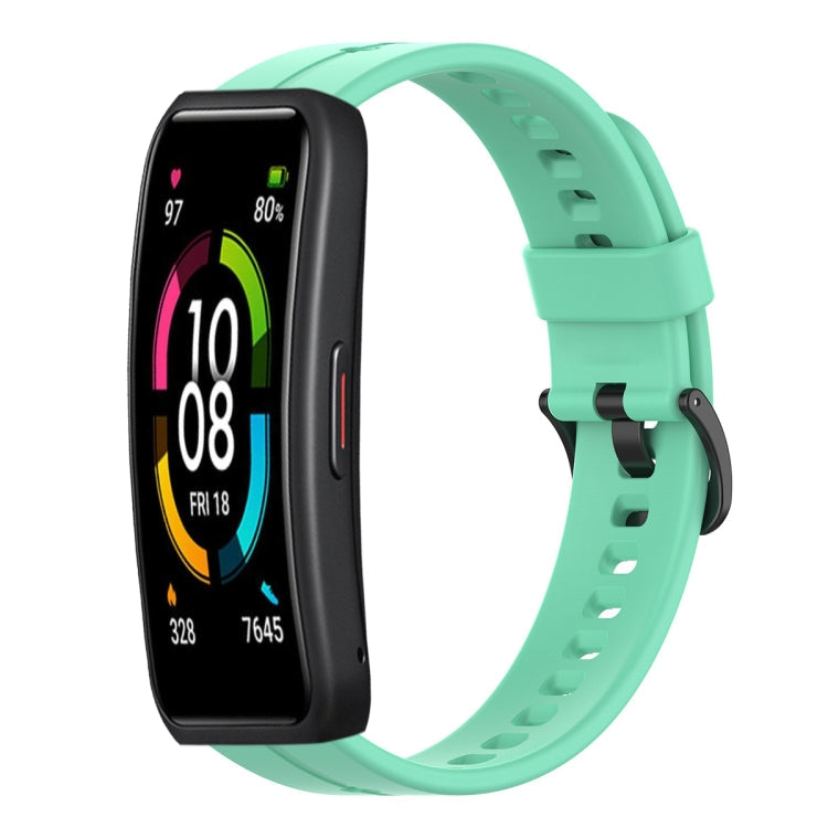 Solid Color Silicone Watch Band, For Huawei Band 7, For Huawei Band 6