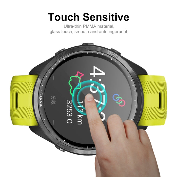 For Garmin Forerunner 965 ENKAY Hat-Prince 3D Full Coverage Soft PC Edge + PMMA HD Screen Protector Film, 1pcs, 2pcs, 5pcs, 10pcs