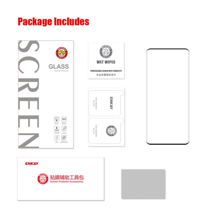 For Xiaomi 13 Pro / 13 Ultra ENKAY Hat-Prince Heat Bending Side Glue Tempered Glass Full Film, For Xiaomi 13 Pro / 13 Ultra(1pcs), For Xiaomi 13 Pro / 13 Ultra(2pcs), For Xiaomi 13 Pro / 13 Ultra(5pcs)