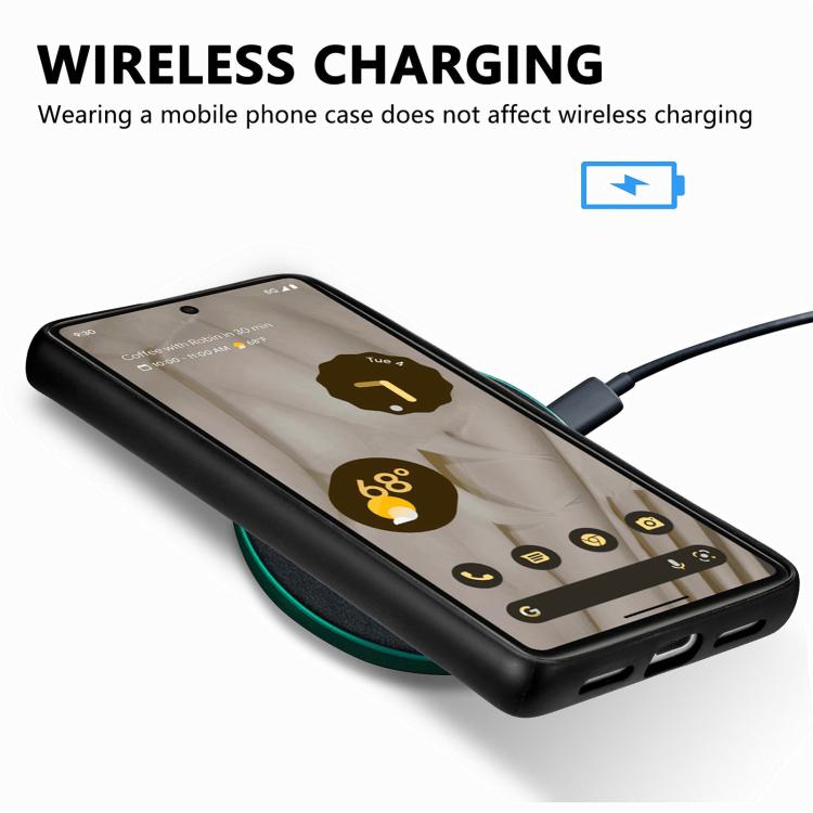 Carbon Fiber Texture Leather Back Cover Phone Case, For Google Pixel 6