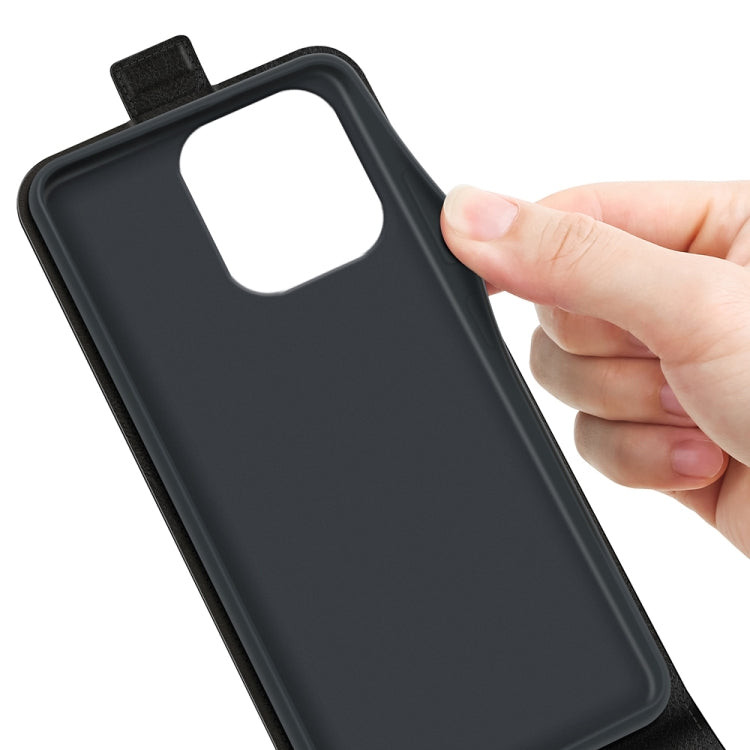 R64 Texture Single Vertical Flip Leather Phone Case, For iPhone 16 Pro, For iPhone 16 Plus, For iPhone 16, For iPhone 15 Pro Max, For iPhone 15 Pro, For iPhone 15 Plus