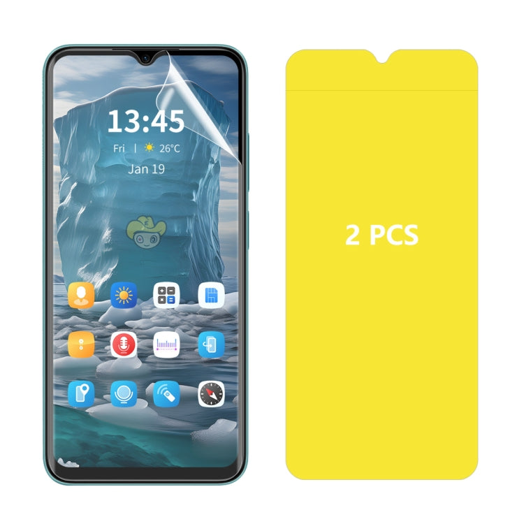 2pcs ENKAY Hat-Prince Full Glue Coverage Soft Explosion-proof Hydrogel Film, For Samsung Galaxy A07, For Samsung Galaxy A17, For Samsung Galaxy M56, For Samsung Galaxy F16 / M16, For Samsung Galaxy F06 / M06, For Samsung Galaxy A36 5G / A56 5G         ...