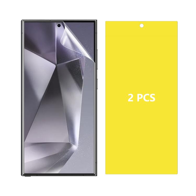 2pcs ENKAY Hat-Prince Full Glue Coverage Soft Explosion-proof Hydrogel Film, For Samsung Galaxy A07, For Samsung Galaxy A17, For Samsung Galaxy M56, For Samsung Galaxy F16 / M16, For Samsung Galaxy F06 / M06, For Samsung Galaxy A36 5G / A56 5G         ...