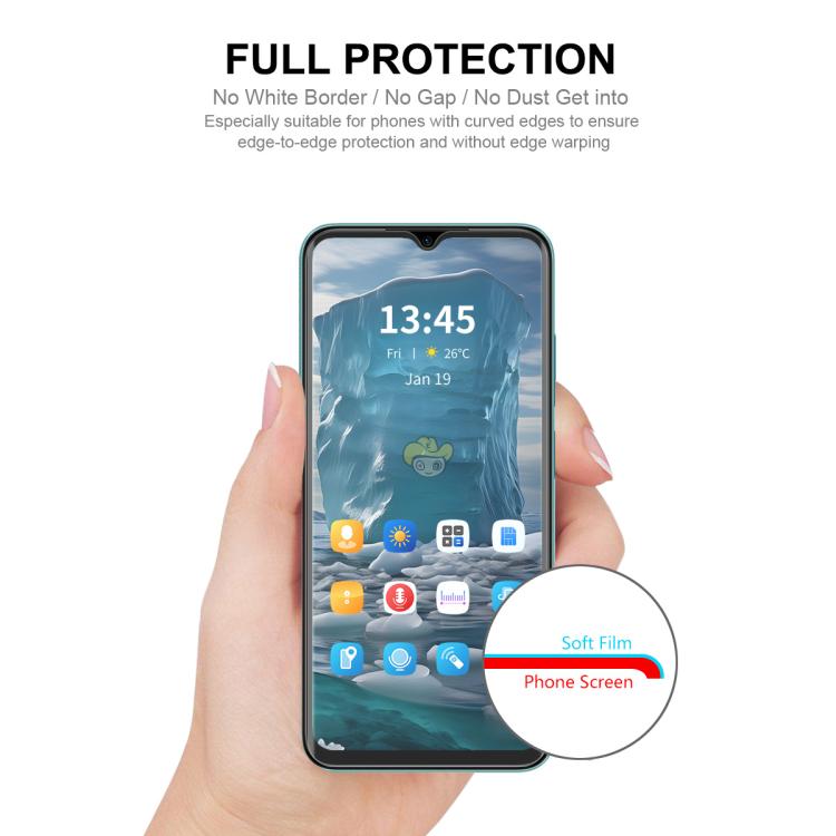 2pcs ENKAY Hat-Prince Full Glue Coverage Soft Explosion-proof Hydrogel Film, For Samsung Galaxy A07, For Samsung Galaxy A17, For Samsung Galaxy M56, For Samsung Galaxy F16 / M16, For Samsung Galaxy F06 / M06, For Samsung Galaxy A36 5G / A56 5G         ...