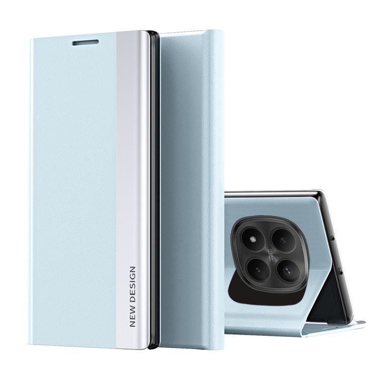 Side Electroplated Adsorption Leather Phone Case, For Xiaomi Redmi Note 12S, For Xiaomi Redmi Note 12 4G, For Redmi Note 15 Pro+ Global 163.3mm