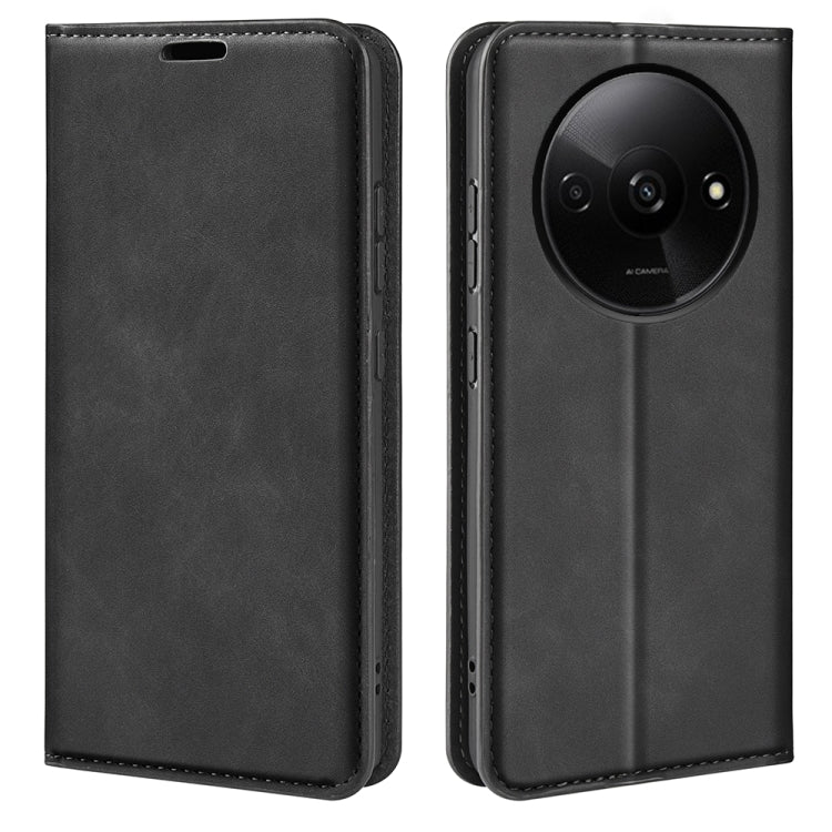 Retro-skin Magnetic Suction Leather Phone Case, For Xiaomi Redmi K70 Ultra, For Xiaomi Redmi Note 13R, For Xiaomi Redmi Turbo 3, For Xiaomi Redmi A3