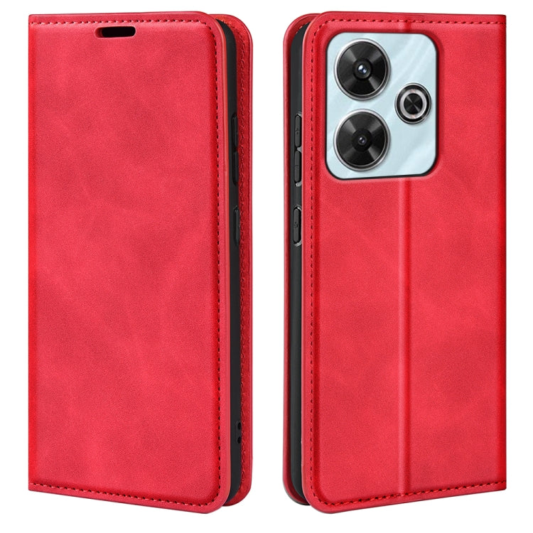 Retro-skin Magnetic Suction Leather Phone Case, For Xiaomi Redmi K70 Ultra, For Xiaomi Redmi Note 13R, For Xiaomi Redmi Turbo 3, For Xiaomi Redmi A3