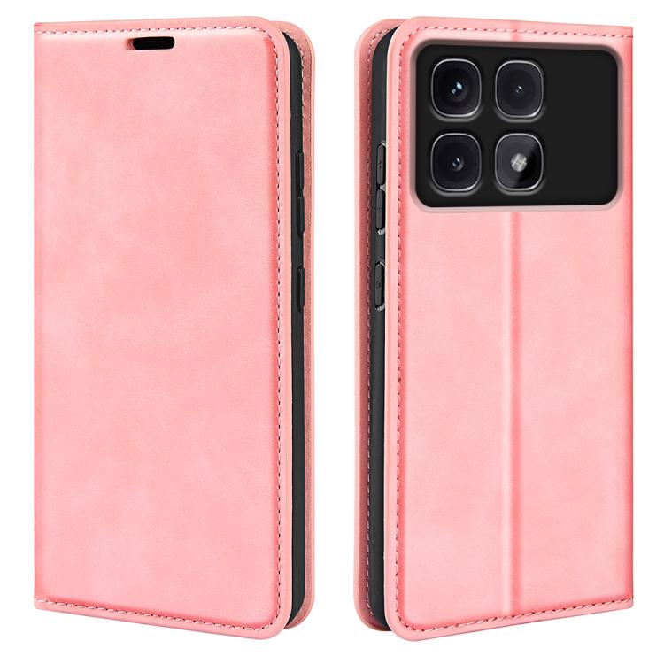 Retro-skin Magnetic Suction Leather Phone Case, For Xiaomi Redmi K70 Ultra, For Xiaomi Redmi Note 13R, For Xiaomi Redmi Turbo 3, For Xiaomi Redmi A3