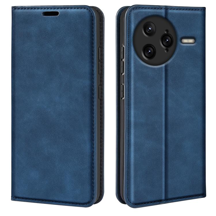 Retro-skin Magnetic Suction Leather Phone Case, For Redmi 15C 5G / 4G EU 173mm, For Redmi K80 Pro / Poco F7 Ultra, For Redmi K80 / Poco F7 Pro