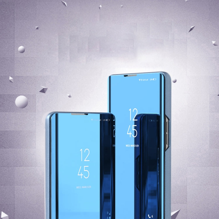 Plated Mirror Horizontal Flip Leather Phone Case with Holder, For Xiaomi  Poco X7 Pro, For Redmi Note 14 4G 163.25mm, For Xiaomi Redmi Note 14 5G