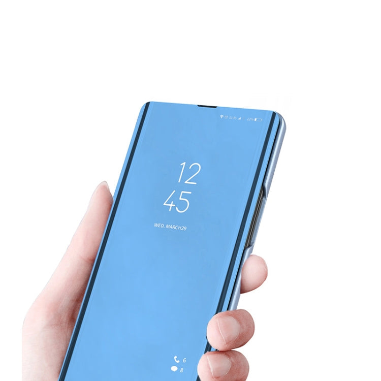 Plated Mirror Horizontal Flip Leather Phone Case with Holder, For Xiaomi  Poco X7 Pro, For Redmi Note 14 4G 163.25mm, For Xiaomi Redmi Note 14 5G