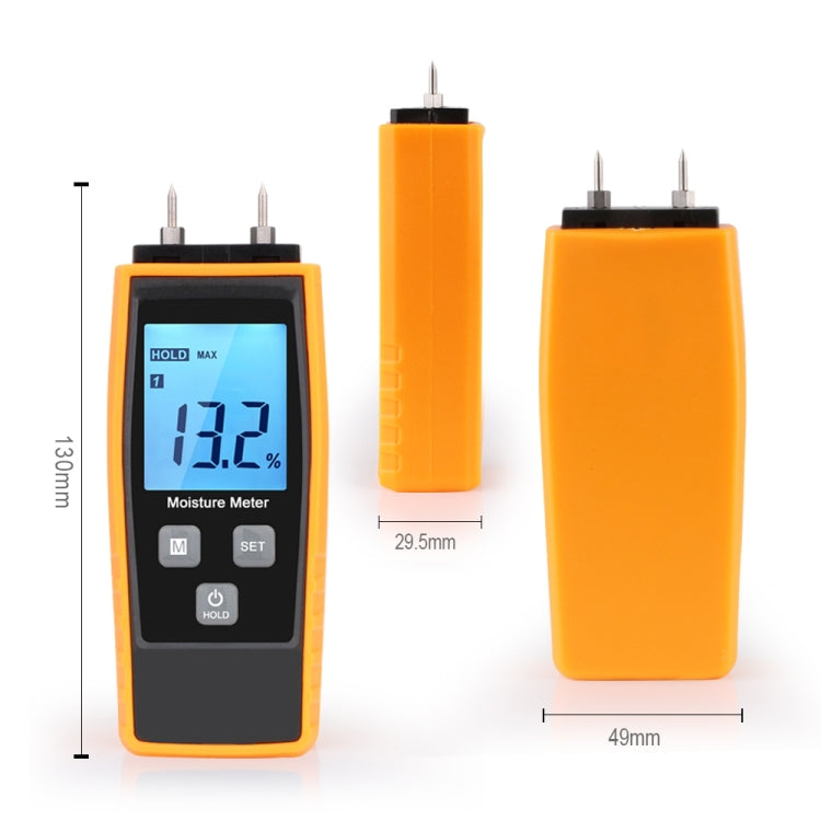 RZ660 Professional Wood Moisture Humidity Meter Digital Tester, RZ660