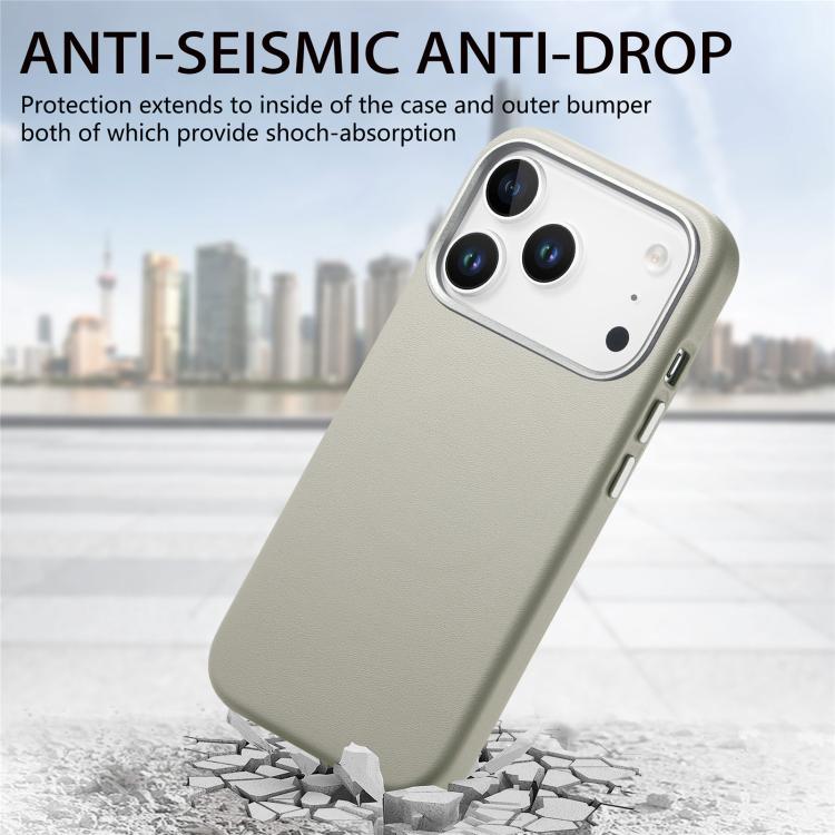 Electroplated Metal Button MagSafe Phone Case, For iPhone 17, For iPhone Air, For iPhone 16 Pro Max