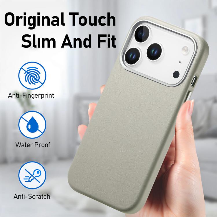Electroplated Metal Button MagSafe Phone Case, For iPhone 17, For iPhone Air, For iPhone 16 Pro Max