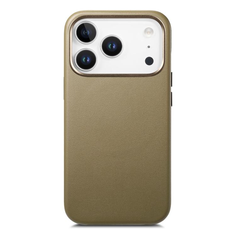 Electroplated Metal Button MagSafe Phone Case, For iPhone 17, For iPhone Air, For iPhone 16 Pro Max