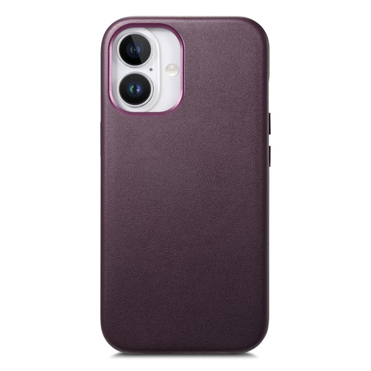 Electroplated Metal Button MagSafe Phone Case, For iPhone 17, For iPhone Air, For iPhone 16 Pro Max