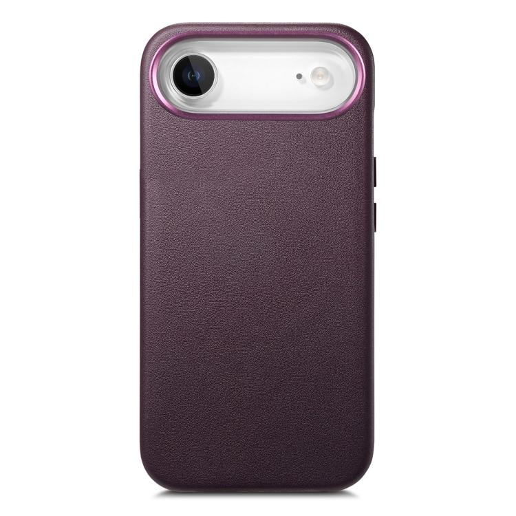 Electroplated Metal Button MagSafe Phone Case, For iPhone 17, For iPhone Air, For iPhone 16 Pro Max