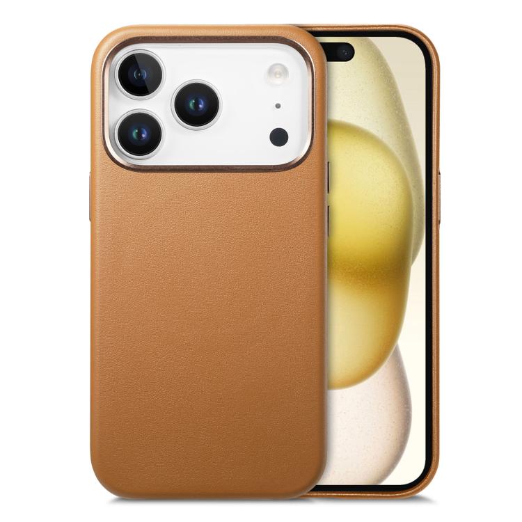Electroplated Metal Button MagSafe Phone Case, For  iPhone 18 Pro, For iPhone 17 Pro Max, For iPhone 17 Pro