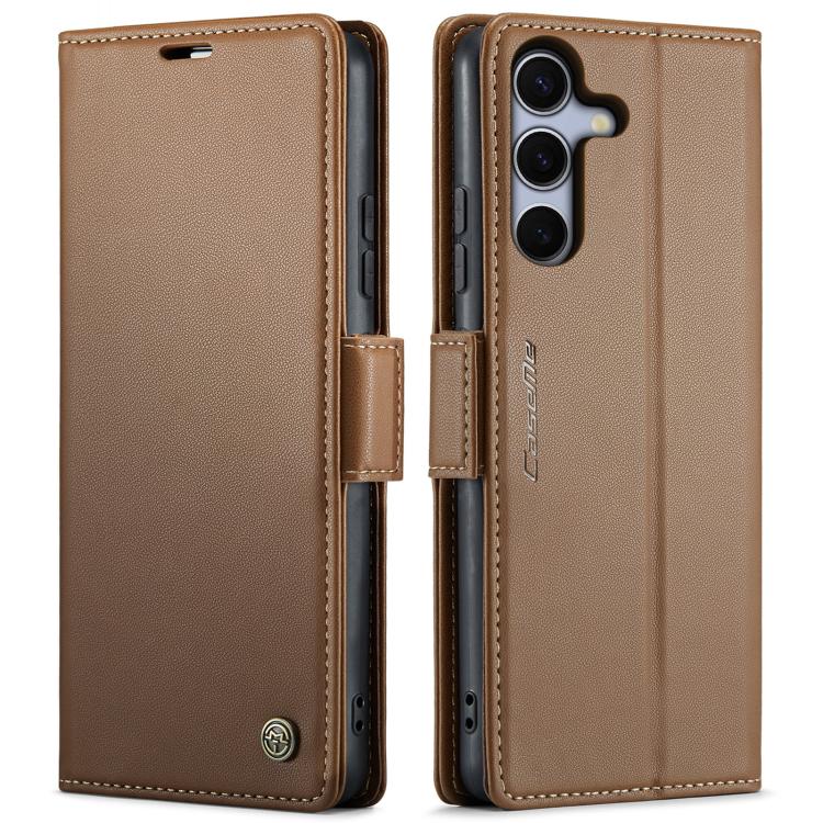 CaseMe 023 Butterfly Buckle Litchi Texture RFID Anti-theft Leather Phone Case, For Galaxy S25 FE 5G, For Galaxy Z Fold7, For Galaxy S25 Edge 5G, For Galaxy A56 5G