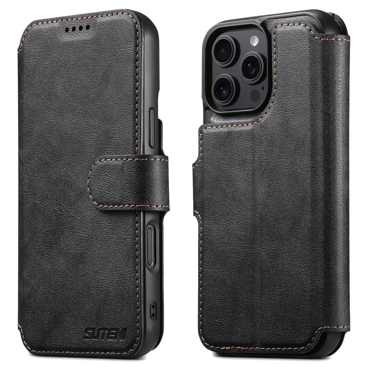 Suteni Q05 2-in-1 Multi-function Detachable Wallet MagSafe Phone Case, For iPhone 18, For iPhone 18 Pro, For iPhone 18 Pro Max, For iPhone 17 Pro Max, For iPhone 17 Pro, For iPhone 17, For iPhone 17 Air, For iPhone 16 Pro Max