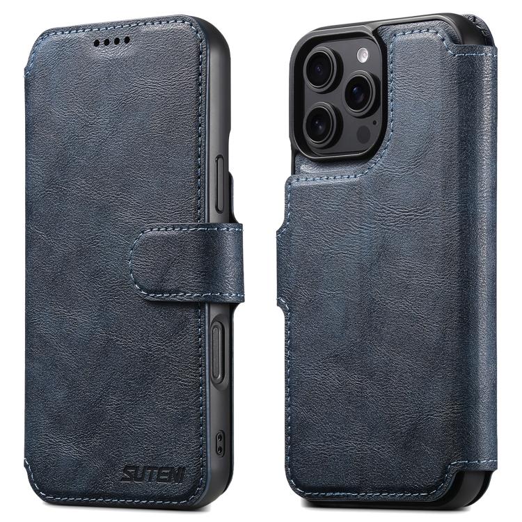 Suteni Q05 2-in-1 Multi-function Detachable Wallet MagSafe Phone Case, For iPhone 18, For iPhone 18 Pro, For iPhone 18 Pro Max, For iPhone 17 Pro Max, For iPhone 17 Pro, For iPhone 17, For iPhone 17 Air, For iPhone 16 Pro Max