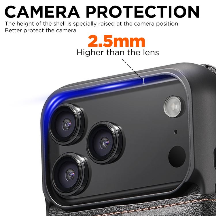 Suteni Q05 2-in-1 Multi-function Detachable Wallet MagSafe Phone Case, For iPhone 18, For iPhone 18 Pro, For iPhone 18 Pro Max, For iPhone 17 Pro Max, For iPhone 17 Pro, For iPhone 17, For iPhone 17 Air, For iPhone 16 Pro Max