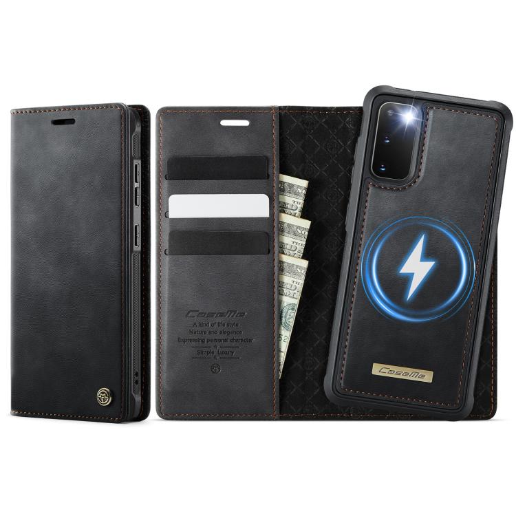 CaseMe C49 Magnetic RFID Blocking Detachable Wallet Leather Phone Case, For Samsung Galaxy S20, For Samsung Galaxy S20+, For Samsung Galaxy A17, For Samsung Galaxy S24 / S25