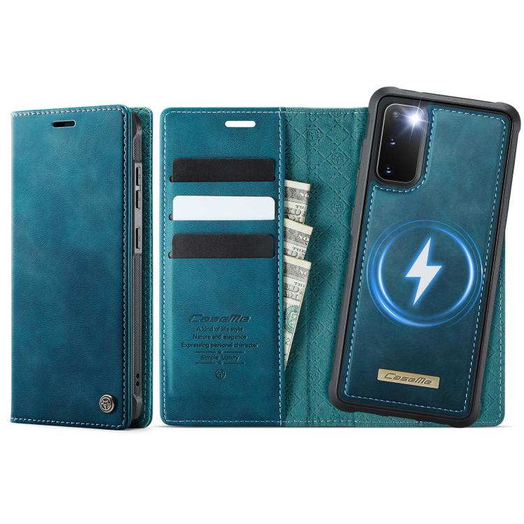 CaseMe C49 Magnetic RFID Blocking Detachable Wallet Leather Phone Case, For Samsung Galaxy S20, For Samsung Galaxy S20+, For Samsung Galaxy A17, For Samsung Galaxy S24 / S25