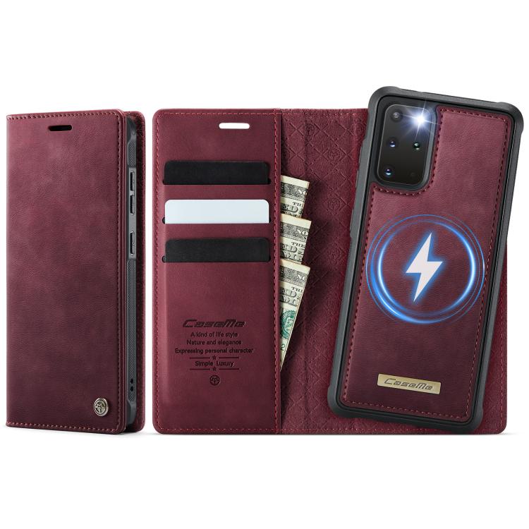 CaseMe C49 Magnetic RFID Blocking Detachable Wallet Leather Phone Case, For Samsung Galaxy S20, For Samsung Galaxy S20+, For Samsung Galaxy A17, For Samsung Galaxy S24 / S25