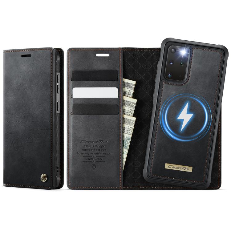 CaseMe C49 Magnetic RFID Blocking Detachable Wallet Leather Phone Case, For Samsung Galaxy S20, For Samsung Galaxy S20+, For Samsung Galaxy A17, For Samsung Galaxy S24 / S25