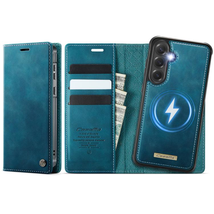 CaseMe C49 Magnetic RFID Blocking Detachable Wallet Leather Phone Case, For Samsung Galaxy S20, For Samsung Galaxy S20+, For Samsung Galaxy A17, For Samsung Galaxy S24 / S25
