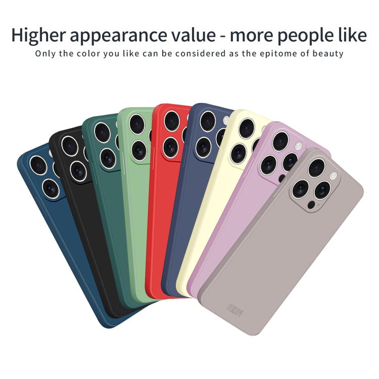 MOFI Caring Soft Shell Liquid Silicone Skin Feel Phone Case, For iPhone 14 Pro Max, For iPhone 13 Pro Max
