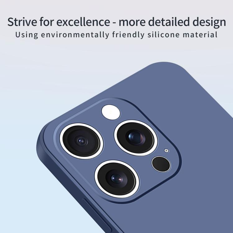 MOFI Caring Soft Shell Liquid Silicone Skin Feel Phone Case, For iPhone 14 Pro Max, For iPhone 13 Pro Max