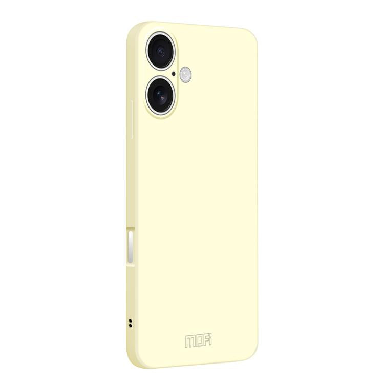 MOFI Caring Soft Shell Liquid Silicone Skin Feel Phone Case, For iPhone 18, For iPhone 18 Pro