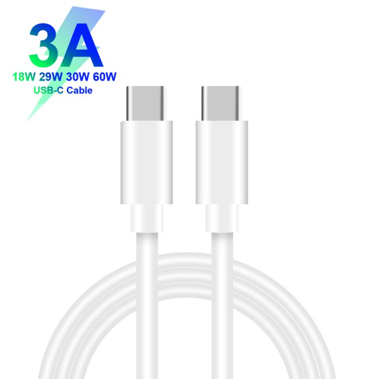 TE-PD65 GaN PD 65W + QC4.0 USB Charger with Type-C to Type-C Data Cable,  UK Plug