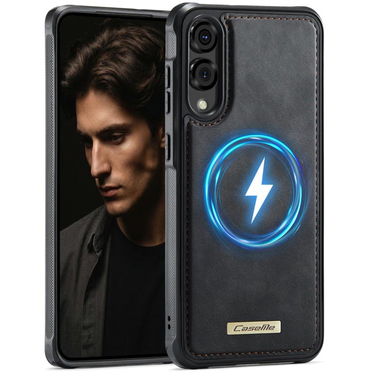 CaseMe C69 Series Magnetic Vegan Leather Back Phone Case, For Samsung Galaxy A57 5G, For Samsung Galaxy S25 FE 5G, For Samsung Galaxy A17, For Samsung Galaxy S25 Edge 5G