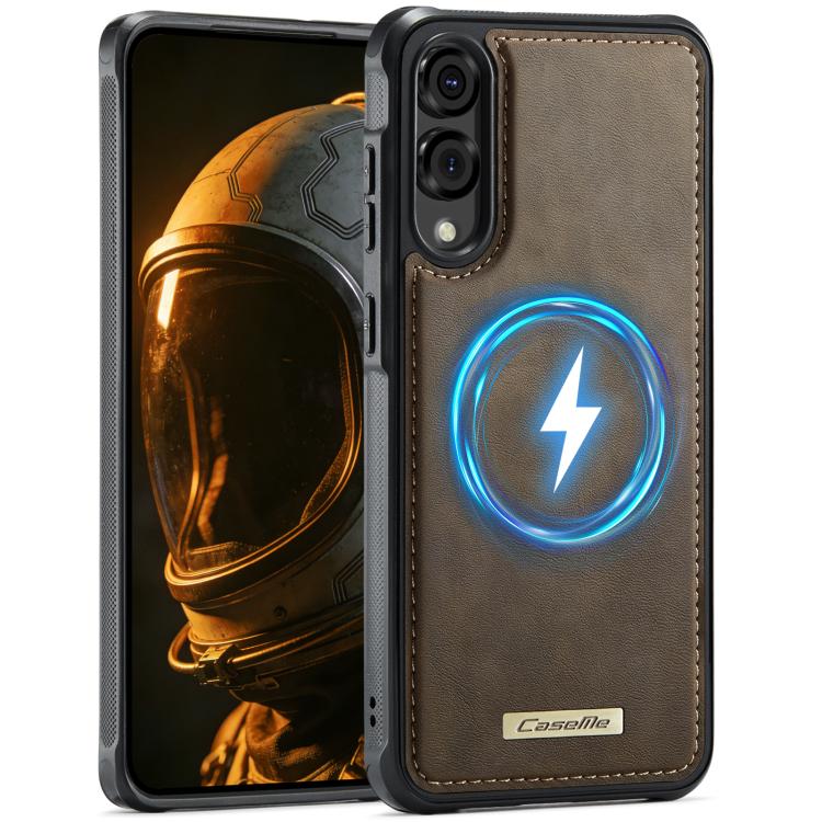 CaseMe C69 Series Magnetic Vegan Leather Back Phone Case, For Samsung Galaxy A57 5G, For Samsung Galaxy S25 FE 5G, For Samsung Galaxy A17, For Samsung Galaxy S25 Edge 5G