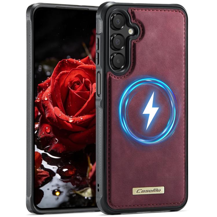 CaseMe C69 Series Magnetic Vegan Leather Back Phone Case, For Samsung Galaxy A57 5G, For Samsung Galaxy S25 FE 5G, For Samsung Galaxy A17, For Samsung Galaxy S25 Edge 5G