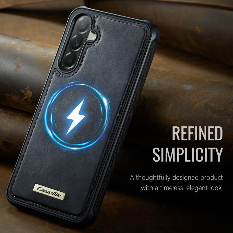 CaseMe C69 Series Magnetic Vegan Leather Back Phone Case, For Samsung Galaxy A57 5G, For Samsung Galaxy S25 FE 5G, For Samsung Galaxy A17, For Samsung Galaxy S25 Edge 5G