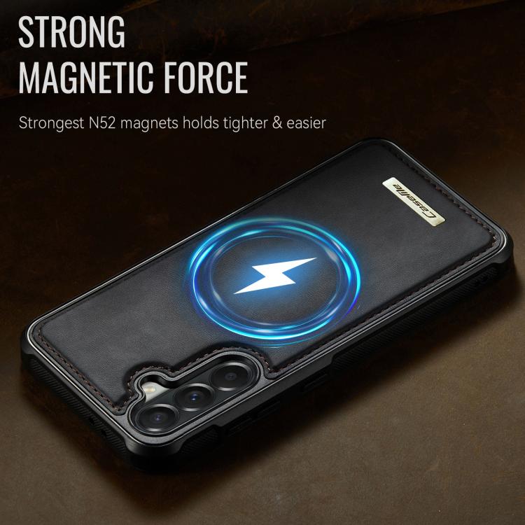 CaseMe C69 Series Magnetic Vegan Leather Back Phone Case, For Samsung Galaxy A57 5G, For Samsung Galaxy S25 FE 5G, For Samsung Galaxy A17, For Samsung Galaxy S25 Edge 5G