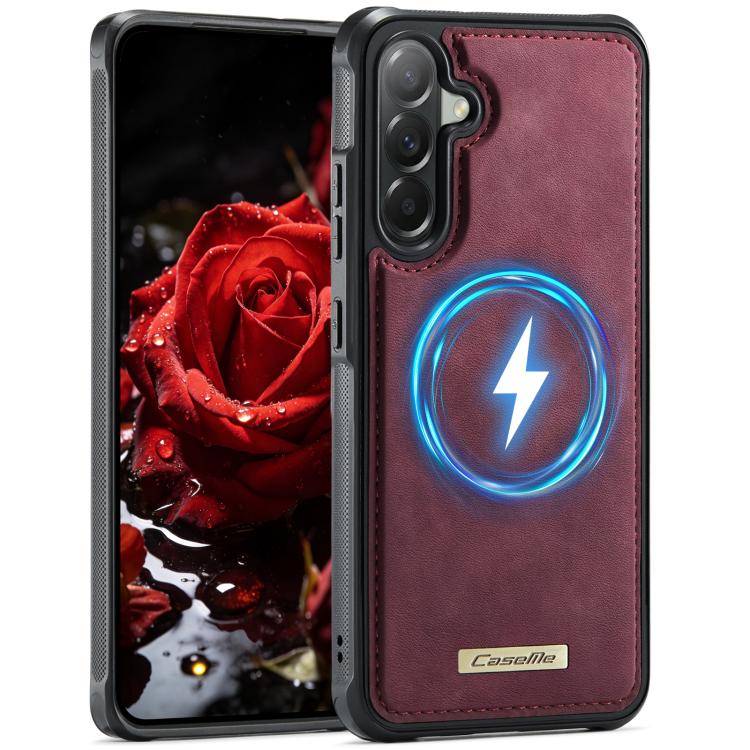 CaseMe C69 Series Magnetic Vegan Leather Back Phone Case, For Samsung Galaxy A57 5G, For Samsung Galaxy S25 FE 5G, For Samsung Galaxy A17, For Samsung Galaxy S25 Edge 5G
