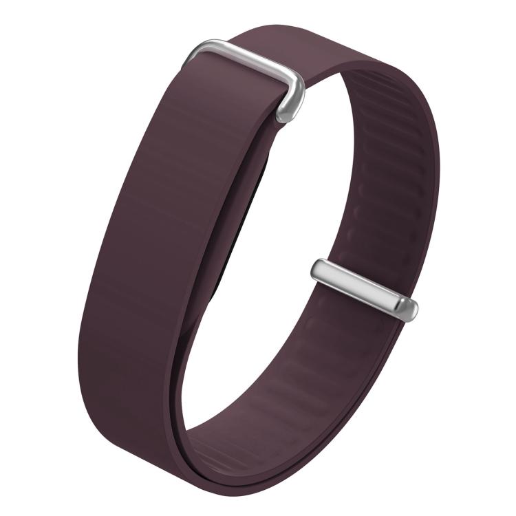 Solid Color Single Lap Silicone Loop Watch Band, For Google Fitbit Air