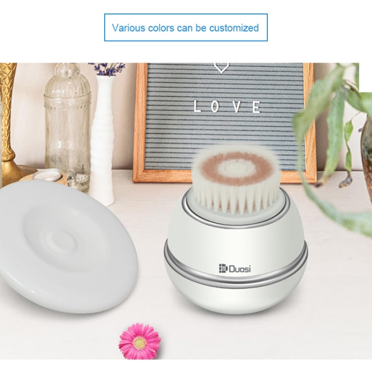 Duosi DY-103 USB Rechargeble Electric Facial Cleansing Brush Waterproof Face Deep Pore Cleaning Massager Exfoliator Oil Dirt Blackhead Remove