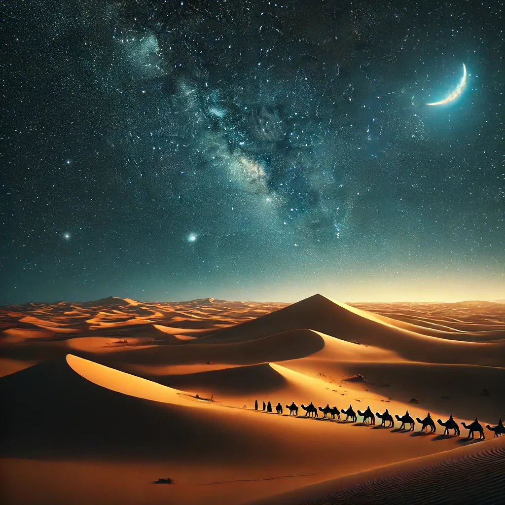 Sahara Nightscape Canvas