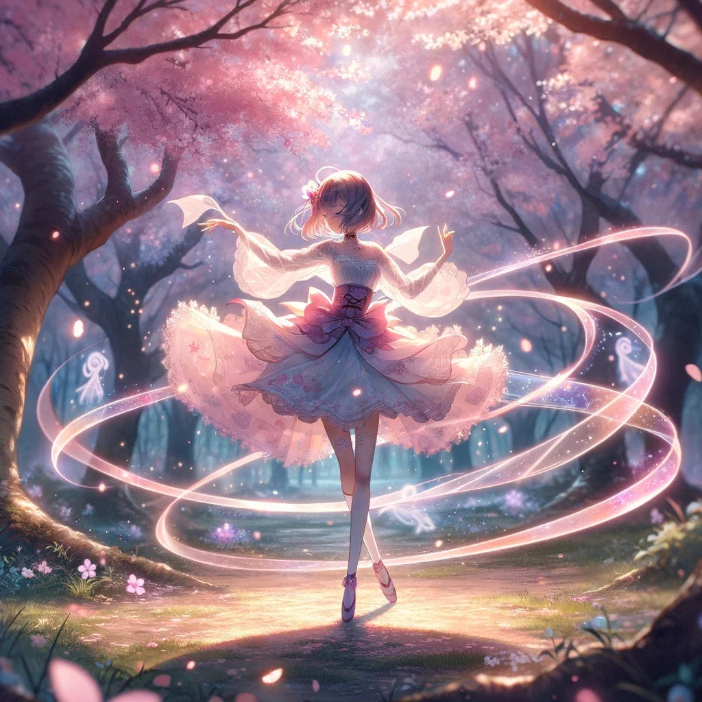 Sakura Dance Enchantment Canvas