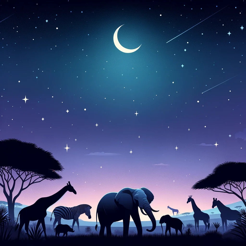 Savannah Night Canvas