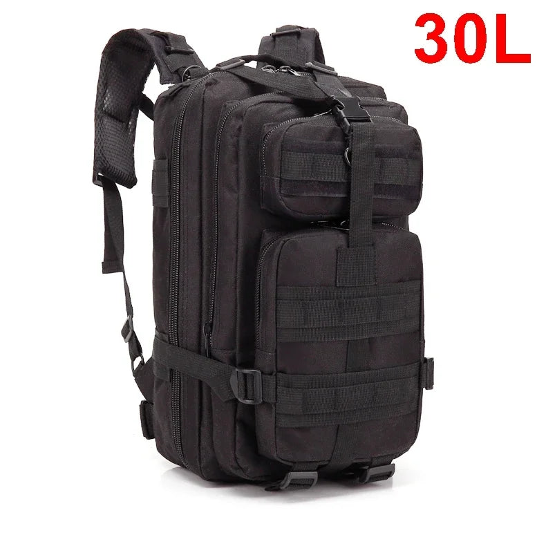 QT&QY 30/50L Tactical Backpacks Man Traveling Bags Survival Outdoor 3P Assault Pack EDC Molle Pack hiking Trekking Hunting Bag