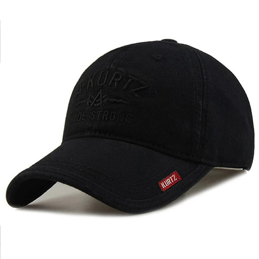 Adjustable Unisex Cotton Baseball Cap – One Size